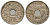 Тунис 5 сантимов 1920 A KM 242 никель латунь     aUNC 4615-535