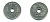 ДАНИЯ 25 ЭРЕ 1966 С; S, ФРЕДЕРИК IX (1947-1972) KM 855.1 медно-никель 80-343