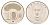 Тайвань 10 долларов 2015 Yr. 105 Y 574 медно-никель UNC 4654-1057