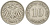 Германия 10 пфеннигов 1911 D KM 12, Jager 13, Weege 8 медно-никель 219-214
