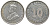 Стрейтс-Сетлментс 10 центов 1927 Георг V (1910-1936) КМ 29b серебро 53-715