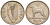 Ирландия 6 пенсов 1967 мрландский волкодав, собака KM 13а медно-никель 92-126