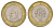 Марокко 10 дирхамов 1995 AH 1415, год-тип Y 92 биметалл 4703-243