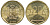 Перу 20 сентимо 2008 KM 306.4 латунь aUNC 4605-511