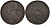 Великобритания 1 пенни 1891 Виктория (1837-1901) KM 755, Spink 3954 бронза 4149-314