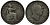 Великобритания 1/3 фартинга 1835 Вильгельм IV (1830-1837) KM 721, Spink 3850 медь 1515-2132