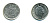Нидерланды 10 центов 1976 Юлиана (1948-1980) КМ 182 никель 76-352