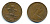 Великобритания 2 пенса 1971 Елизавета II (1952-2022) КМ 916, Spink 4235 (C1) бронза 4110-551