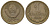 СССР 1 копейка 1967 Y 126a, Schon 75a латунь 4594-424