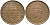 Британская Индия 1/4 анна 1942 Георг VI (1937-1952) KM 531 бронза aUNC 3999-157