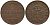 Пруссия 1 пфенниг 1864 А, Вильгельм I (1861-1888) KM 480 медь 4532-438