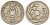 БЕЛЬГИЯ 5 САНТИМОВ 1904 BELGIQUE KM 54 медно-никель 100-511