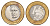 Бразилия 1 реал 2004 KM 652a биметалл UNC 4642-1256
