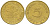 ФРГ 5 ПФЕННИГОВ 1971 F KM 107, J. 382 сталь плакированная латунью 3996-1143