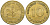 ФРГ 10 ПФЕННИГОВ 1966 J KM 108, J. 383 сталь плакированная латунью 3856-224