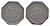 Бенсхайм 10 пфеннигов 1917 Funck 34.3, Men05 1739.4, Men18 2245.4 цинк 4636-1159