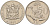 ЮАР 50 центов 1977 Зантедеския Эллиота (калла), герб KM 87 никель    4599-444