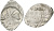 Русское Царство копейка 1547-1584 Иван IV Васильевич, Псковский  монетный двор, 0,69 ГР ГиК №79 серебро 262-244