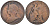 Великобритания 1/2 пенни 1899 Виктория (1837-1901) KM 789, Spink 3962 бронза 4610-636