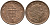 Великобритания 1 пенни 2000 Елизавета II (1952-2022) KM 986, Spink 4710 (B5) сталь плакированная медью 65-916