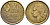 Франция 10 франков 1952 B, петух KM 915.2, Le Franc 363.5 алюминиевая бронза 4142-1243