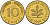 ФРГ 10 пфеннигов 1991 D KM 108, J. 383 сталь плакированная латунью 4175-1124