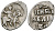 ВЕЛИКОЕ КНЯЖЕСТВО МОСКОВСКОЕ ДЕНГА 1535 - 1547 ИВАН IV ВАСИЛЬЕВИЧ, МОСКОВСКИЙ МОНЕТНЫЙ ДВОР, 0,36 ГР ГиК №48 серебро 262-1144