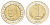 Турция 1 лира 2005 Кемаль Ататюрк KM 1169 биметалл 4699-1221