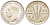Австралия 3 пенса 1950 m, Георг VI (1937-1952), без букв KM 44 серебро 4516-144