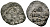 Русское Царство денга 1547-1584 Иван IV Васильевич, Московский  монетный двор, 0,34 ГР ГиК №60 серебро 262-1447