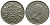 Великобритания 2 шиллинга (флорин) 1955 Елизавета II (1952-2022) KM 906, Spink 4146 медно-никель 4607-916
