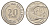 Сингапур 20 центов 1981 голубой марлин, тунец KM 4 медно-никель UNC 4401-446