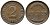 ГЕРМАНИЯ 2 РЕЙХСПФЕННИГА 1925 A KM 38, J. 314 бронза 24-737