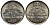 ЕГИПЕТ 10 ПИАСТРОВ 1979 АН1399, 25 ЛЕТ ABBASIA MINT KM 485 медно-никель UNC 4514-1133