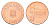 Румыния 5 бань (бани) 2005 KM 190 сталь плакированная медью UNC 4615-837