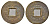 Корея 1 мун конец XIX века бронза 4654-1151