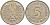 ФРГ 5 марок 1979 F KM 140.1, J. 415 никель покрытый медно-никелем 4149-516