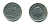 Нидерланды 25 центов 1969 Юлиана (1948-1980) KM 183 никель 76-517