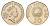 Гернси 20 пенсов 1989 KM 44 медно-никель aUNC 4652-1126