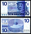 Нидерланды 10 гульденов 1968 Pick 91 b бумага UNC (пресс) 444-66-1-1