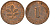 ФРГ 1 пфенниг 1980 J KM 105, J.380 сталь плакированная медью 4602-758