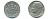 США 10 ЦЕНТОВ = 1 ДАЙМ 1997 P, РУЗВЕЛЬТ KM 195a медно-никель 89-536