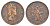 Кипр 5 центов 1955 Елизавета II (1952-2022) KM 34 бронза 4704-256