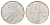 Ватикан 100 лир 1956 Пий XII (1939-1958) KM 55 нержавеющая сталь 4671-1012