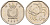 Мальта 5 центов 1995 краб KM 95 медно-никель 4588-137