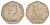 Великобритания 50 пенсов 1980 Елизавета II (1952-2022) KM 913, Spink 4223 медно-никель 4634-624