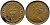 Великобритания 1/2 пенни 1974 Елизавета II (1952-2022) KM 914, Spink 4239 бронза 4387-655