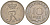 ДАНИЯ 10 ЭРЕ 1963 C; S, ФРЕДЕРИК IX (1947-1972) KM 849.1 медно-никель 187-645