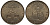 Французская Новая Каледония 2 франка 1948 PROBA, ESSAI KM E6 UNC 272-232