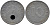 ГЕРМАНИЯ 10 РЕЙХСПФЕННИГОВ 1944 A KM 101, J. 371 цинк 4401-524